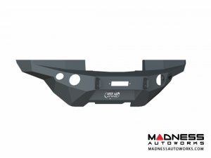 Hummer H2 Dakar Front Winch Bumper - Texture Black WARN M8000, 9.5xp